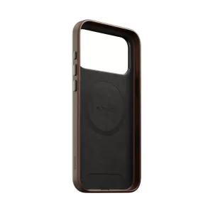 Чехол Nomad Traditional Leather для iPhone 17 Pro Max (MagSafe) Brown Чехол Nomad Traditional Leather для iPhone 17 Pro Max (MagSafe) Brown