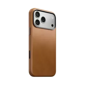 Чехол Nomad Traditional Leather для iPhone 17 Pro Max (MagSafe) English Tan Чехол Nomad Traditional Leather для iPhone 17 Pro Max (MagSafe) English Tan
