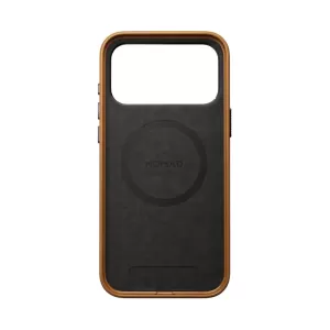 Чехол Nomad Traditional Leather для iPhone 17 Pro Max (MagSafe) English Tan Чехол Nomad Traditional Leather для iPhone 17 Pro Max (MagSafe) English Tan