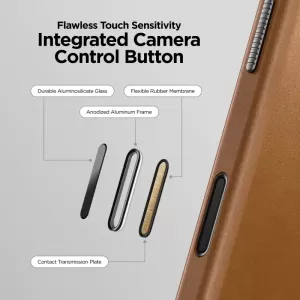 Чехол Nomad Traditional Leather для iPhone 17 Pro Max (MagSafe) English Tan Чехол Nomad Traditional Leather для iPhone 17 Pro Max (MagSafe) English Tan