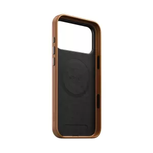 Чехол Nomad Traditional Leather для iPhone 17 Pro Max (MagSafe) English Tan Чехол Nomad Traditional Leather для iPhone 17 Pro Max (MagSafe) English Tan