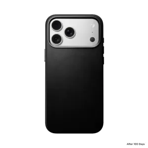 Чехол Nomad Traditional Leather для iPhone 17 Pro (MagSafe) Black Чехол Nomad Traditional Leather для iPhone 17 Pro (MagSafe) Black