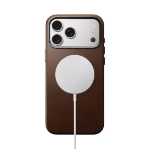Чехол Nomad Traditional Leather для iPhone 17 Pro (MagSafe) Brown Чехол Nomad Traditional Leather для iPhone 17 Pro (MagSafe) Brown