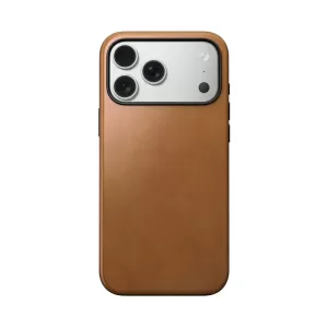 Чехол Nomad Modern Leather для iPhone 17 Pro Max (MagSafe) English Tan Чехол Nomad Modern Leather для iPhone 17 Pro Max (MagSafe) English Tan