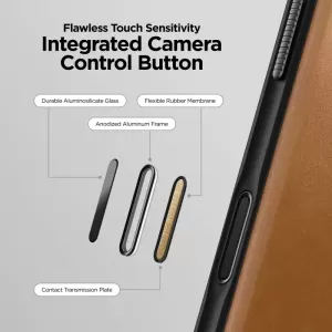 Чехол Nomad Modern Leather для iPhone 17 Pro Max (MagSafe) English Tan Чехол Nomad Modern Leather для iPhone 17 Pro Max (MagSafe) English Tan