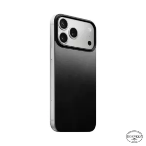 Накладка Nomad Magnetic Leather Horween для iPhone 17 Pro Max (MagSafe) Black Накладка Nomad Magnetic Leather Horween для iPhone 17 Pro Max (MagSafe) Black