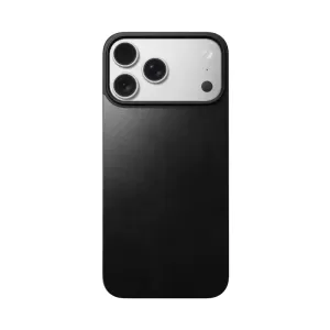 Накладка Nomad Magnetic Leather Horween для iPhone 17 Pro Max (MagSafe) Black Накладка Nomad Magnetic Leather Horween для iPhone 17 Pro Max (MagSafe) Black