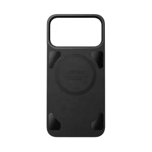 Накладка Nomad Magnetic Leather Horween для iPhone 17 Pro Max (MagSafe) Black Накладка Nomad Magnetic Leather Horween для iPhone 17 Pro Max (MagSafe) Black
