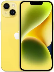 Смартфон Apple iPhone 14 128 ГБ, , Dual SIM (eSIM), Yellow, желтый Смартфон Apple iPhone 14 128 ГБ, , Dual SIM (eSIM), Yellow, желтый