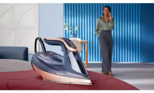 Паровой утюг Philips Azur series 8000 (DST8050/20) темно-синий