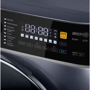 Стиральная машина MAUNFELD MFWD14106SB03, темно-серебристый