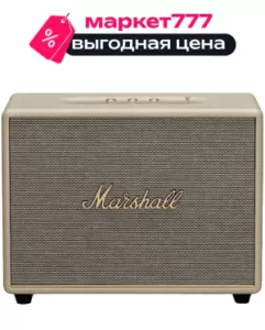 Портативная акустика Marshall Woburn III, 150 Вт, EU, Кремовый Портативная акустика Marshall Woburn III, 150 Вт, EU, Кремовый