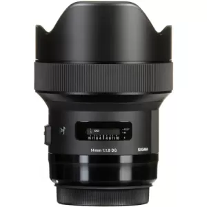 Объектив Sigma AF 14mm f/1.8 DG HSM Art for Canon EF, чёрный