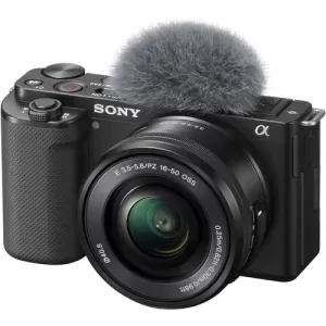Беззеркальный фотоаппарат Sony Alpha ZV-E10 Kit 16-50 черный Беззеркальный фотоаппарат Sony Alpha ZV-E10 Kit 16-50 черный