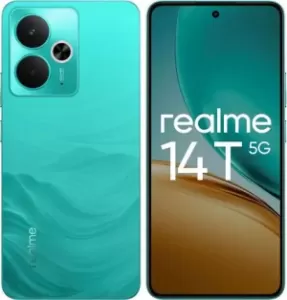 Смартфон Realme 14T 5G, 8/256 GB, Green, зеленый Смартфон Realme 14T 5G, 8/256 GB, Green, зеленый