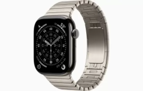 Умные часы Apple Watch Series 11 46 мм, GPS + Cellular, Slate Titanium Case Natural Link Bracelet