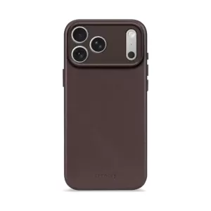 Чехол Decoded Leather Back Cover для iPhone 17 Pro (MagSafe) Chocolate Brown Чехол Decoded Leather Back Cover для iPhone 17 Pro (MagSafe) Chocolate Brown