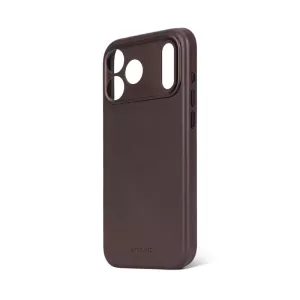 Чехол Decoded Leather Back Cover для iPhone 17 Pro (MagSafe) Chocolate Brown Чехол Decoded Leather Back Cover для iPhone 17 Pro (MagSafe) Chocolate Brown
