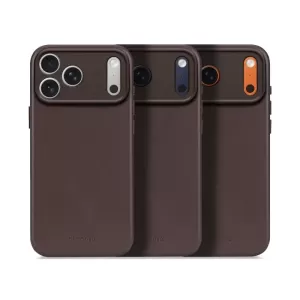Чехол Decoded Leather Back Cover для iPhone 17 Pro (MagSafe) Chocolate Brown Чехол Decoded Leather Back Cover для iPhone 17 Pro (MagSafe) Chocolate Brown