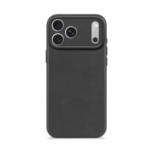 Чехол Decoded Leather Back Cover для iPhone 17 Pro Max (MagSafe) Black Чехол Decoded Leather Back Cover для iPhone 17 Pro Max (MagSafe) Black