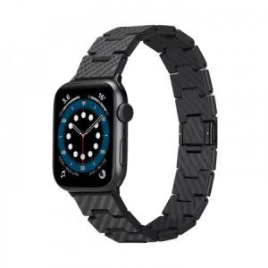 Карбоновый браслет Pitaka для Apple Watch Series 9-1, SE и Ultra 2 / Ultra (38/40/41/42/44/45/49мм) - Retro AWB1004 Карбоновый браслет Pitaka для Apple Watch Series 9-1, SE и Ultra 2 / Ultra (38/40/41/42/44/45/49мм) - Retro AWB1004