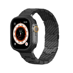 Карбоновый браслет Pitaka для Apple Watch Series 9-1, SE и Ultra 2 / Ultra (38/40/41/42/44/45/49мм) - Modern AWB1004 Карбоновый браслет Pitaka для Apple Watch Series 9-1, SE и Ultra 2 / Ultra (38/40/41/42/44/45/49мм) - Modern AWB1004