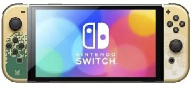 Игровая приставка Nintendo Switch (The Legend of Zelda, 64 ГБ, 7", OLED) Игровая приставка Nintendo Switch (The Legend of Zelda, 64 ГБ, 7", OLED)