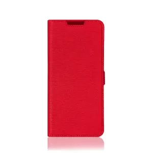 Чехол-книжка DF для Realme C25S Red Чехол-книжка DF для Realme C25S Red