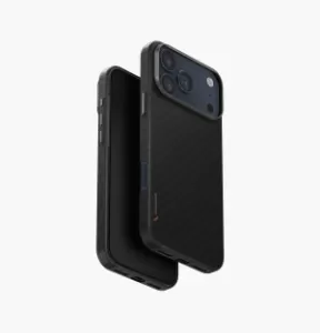 Uniq для iPhone 17 Pro Max KEVA EDGE Full Kevlar (MagSafe), Черный Uniq для iPhone 17 Pro Max KEVA EDGE Full Kevlar (MagSafe), Черный
