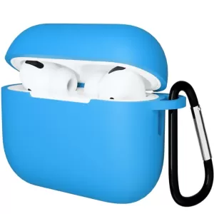 Силиконовый чехол Gurdini для AirPods Pro 3 Blue