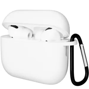Силиконовый чехол Gurdini для AirPods Pro 3 White