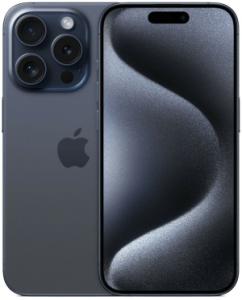 Смартфон Apple iPhone 15 Pro 256 ГБ, , Dual SIM (nano SIM+eSIM), Blue titanium, синий титан Смартфон Apple iPhone 15 Pro 256 ГБ, , Dual SIM (nano SIM+eSIM), Blue titanium, синий титан