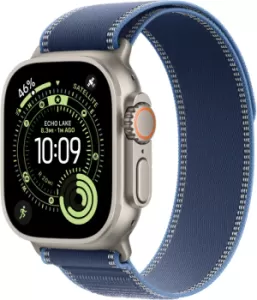 Смарт-часы Apple Watch Ultra 3, Natural Titanium Bright Blue Trail Loop (M/L)