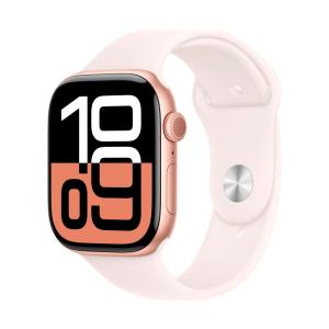 Смарт-часы Apple Watch Series 10 42mm Rose Gold Aluminium Case with Sport Band Light Blush S/M Смарт-часы Apple Watch Series 10 42mm Rose Gold Aluminium Case with Sport Band Light Blush S/M