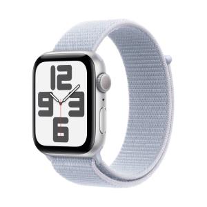Смарт-часы Apple Watch Series SE (2024) 44mm Silver Aluminium Case with Sport Loop Cloud Blue Смарт-часы Apple Watch Series SE (2024) 44mm Silver Aluminium Case with Sport Loop Cloud Blue