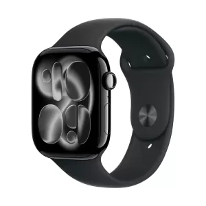 Смарт-часы Apple Watch Series 11 42mm Jet Black Aluminium Case with Sport Band Black S/M