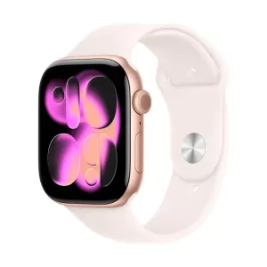 Смарт-часы Apple Watch Series 11 42mm Rose Gold Aluminium Case with Sport Band Light Blush S/M