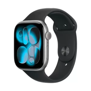 Смарт-часы Apple Watch Series 11 46mm Space Gray Aluminium Case with Sport Band Midnight S/M