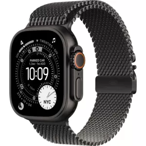 Смарт-часы Apple Watch Ultra 3, Black Titanium Black Milanese Loop, M