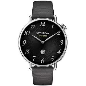 Смарт-часы Xiaomi Watch S4 41mm Fluororubber Strap Black