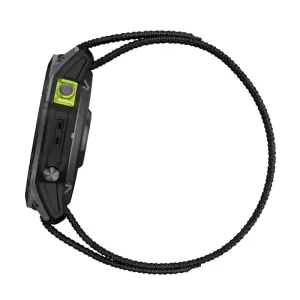 Смарт-часы Garmin Enduro 2, Sapphire Solar, титановый «угольно-серый» корпус, DLC, с нейлоновым ремешком UltraFit