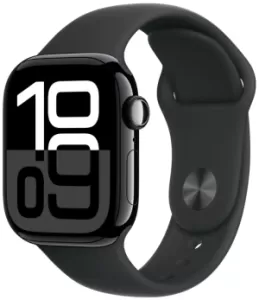 Умные часы Apple Watch Series 10 42 мм, M/L 140-245 мм, Aluminium Case GPS, Jet Black Умные часы Apple Watch Series 10 42 мм, M/L 140-245 мм, Aluminium Case GPS, Jet Black
