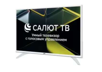 Телевизор LCD 32" HD WHITE SALUT SMART 32H691T LEFF