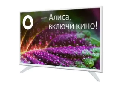 Телевизор LCD 43" WHITE YANDEX 4K 43U541T LEFF