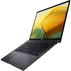 Ноутбук Asus Zenbook 14 UM3402YA-KP854 Ryzen 5 7430U 16Gb SSD512Gb AMD Radeon 14" IPS WQXGA (2560x1600) noOS black WiFi BT Cam Bag (90NB0W95-M01KZ0)