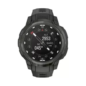 Смарт-часы Garmin Crossover, AMOLED, «угольно-серый» корпус, с черным ремешком