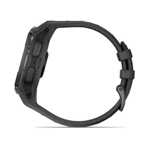 Смарт-часы Garmin Crossover, AMOLED, «угольно-серый» корпус, с черным ремешком