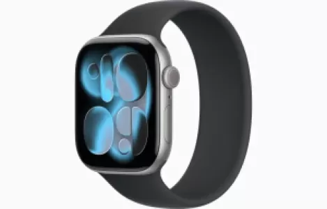 Умные часы Apple Watch Series 11 46 мм, Space Gray Aluminum Case, Black Solo Loop