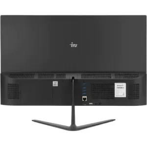 Моноблок iRU P231, 23.8" (1920x1080) IPS / Intel Processor N100 / 8 DDR4 / 256 ГБ SSD / Intel UHD Graphics / Без ОС, Черный (2044607)