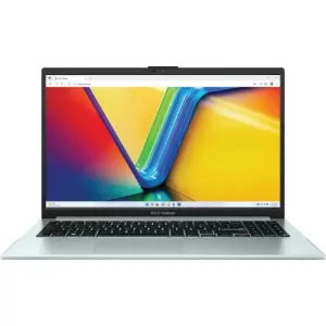 Ноутбук ASUS Vivobook Go 15 E1504FA-BQ120, 15.6" (1920x1080) IPS/AMD Ryzen 3 7320U/8 ГБ DDR5/512 ГБ SSD/AMD Radeon Graphics/Без системы, Зеленый (90NB0ZR3-M01YW0)